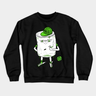 Smoking Can Paper Crewneck Sweatshirt